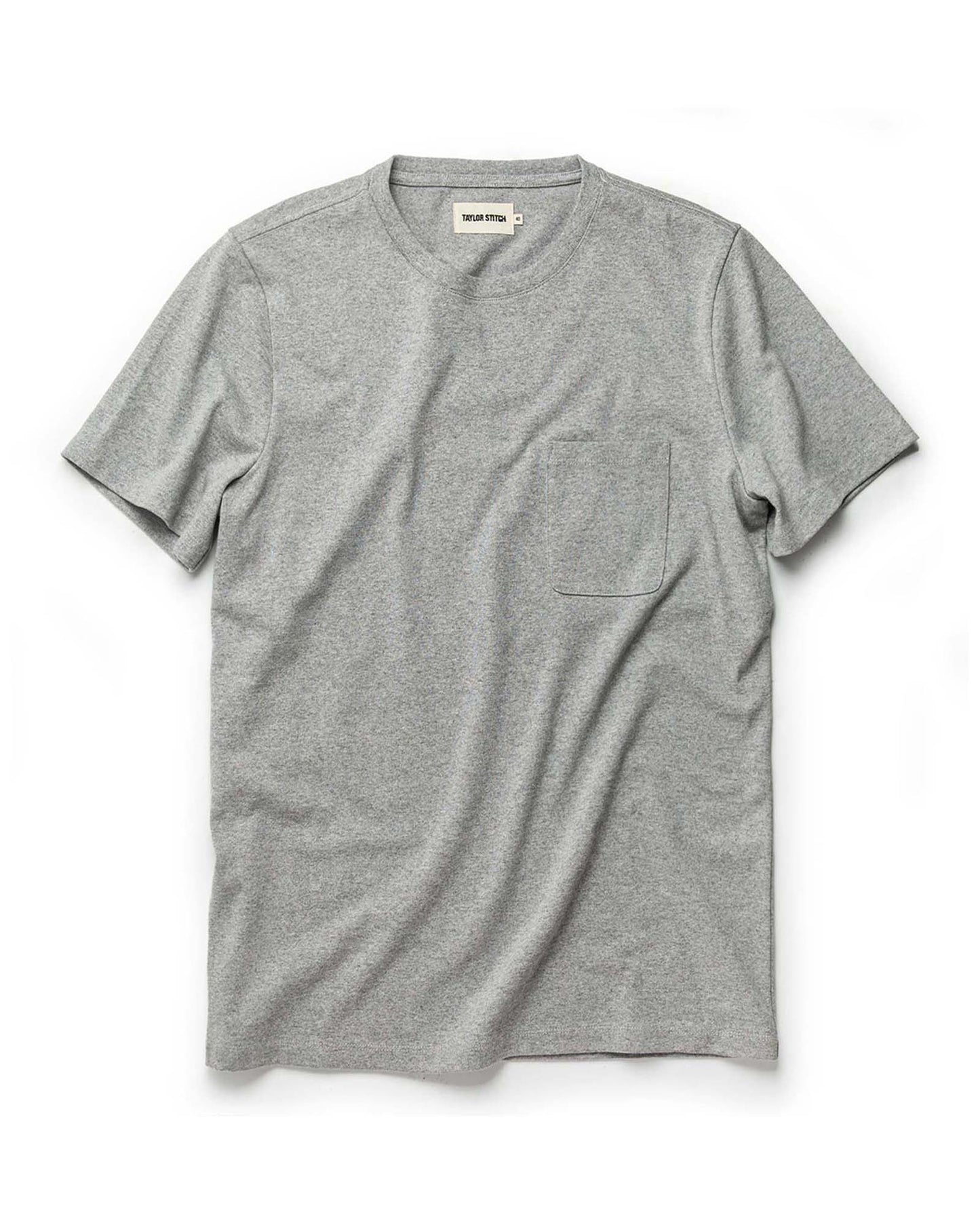The Heavy Bag Tee in Aluminum
