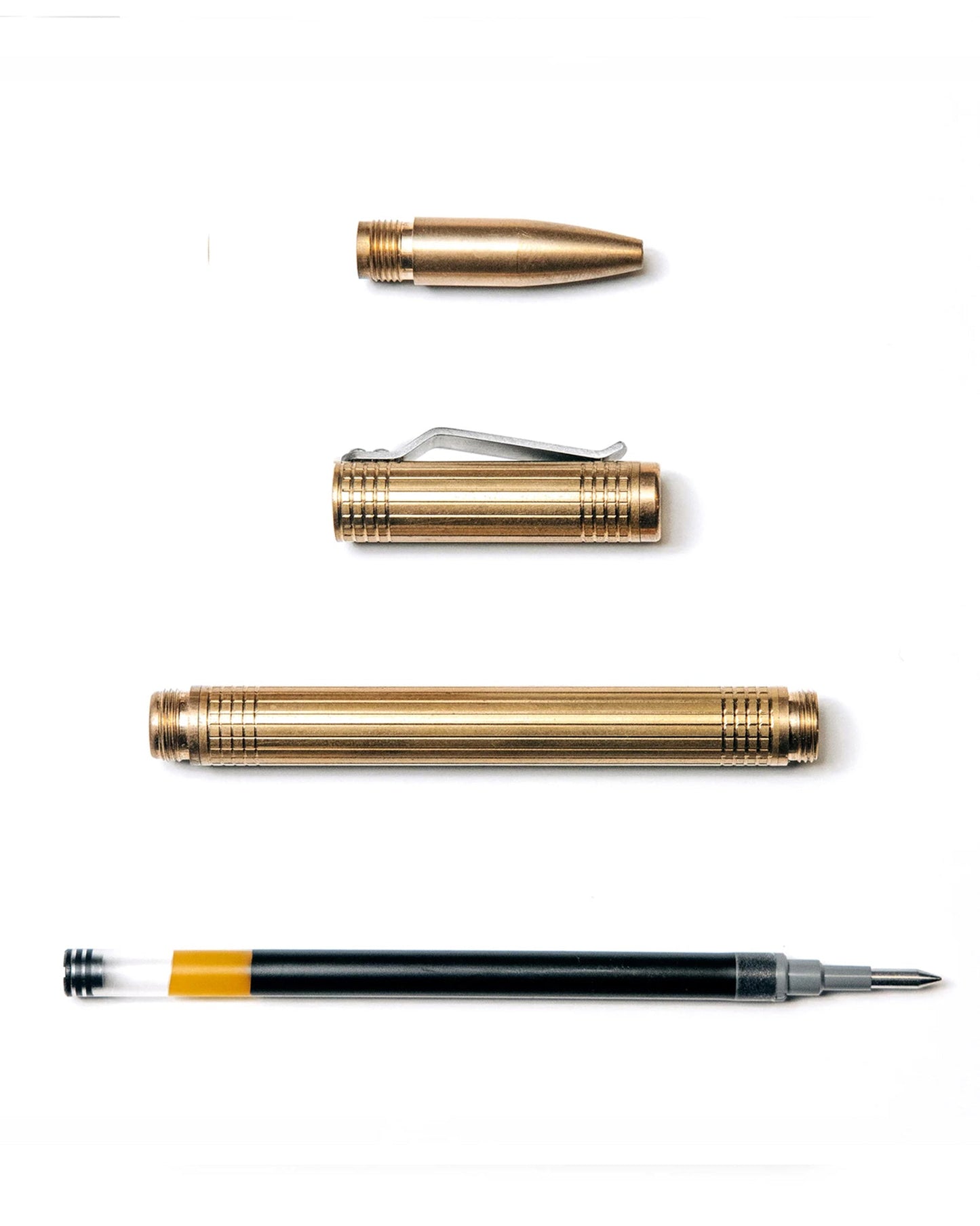 The Pen in Brass