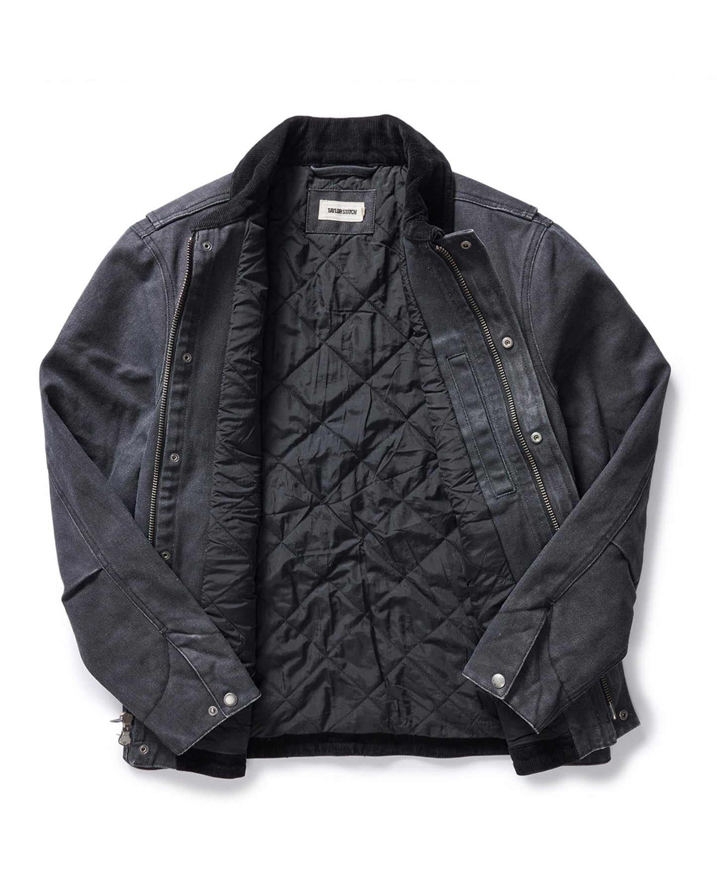 The Workhorse Jacket in Coal Chipped Canvas