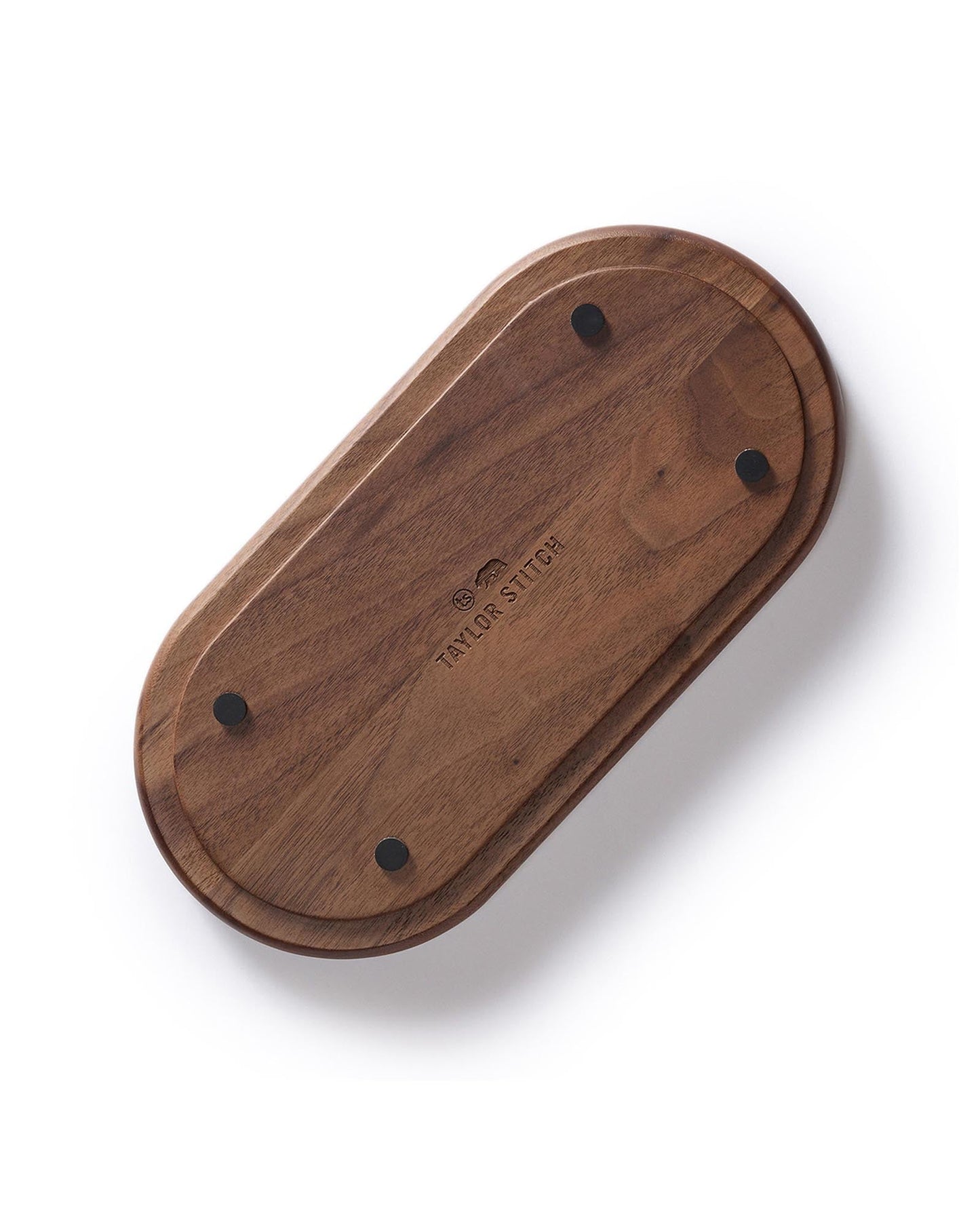 The Valet Tray in Walnut and Brass