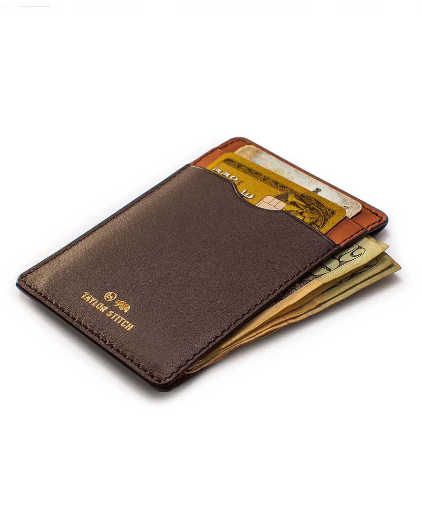 The Minimalist Wallet in Brown