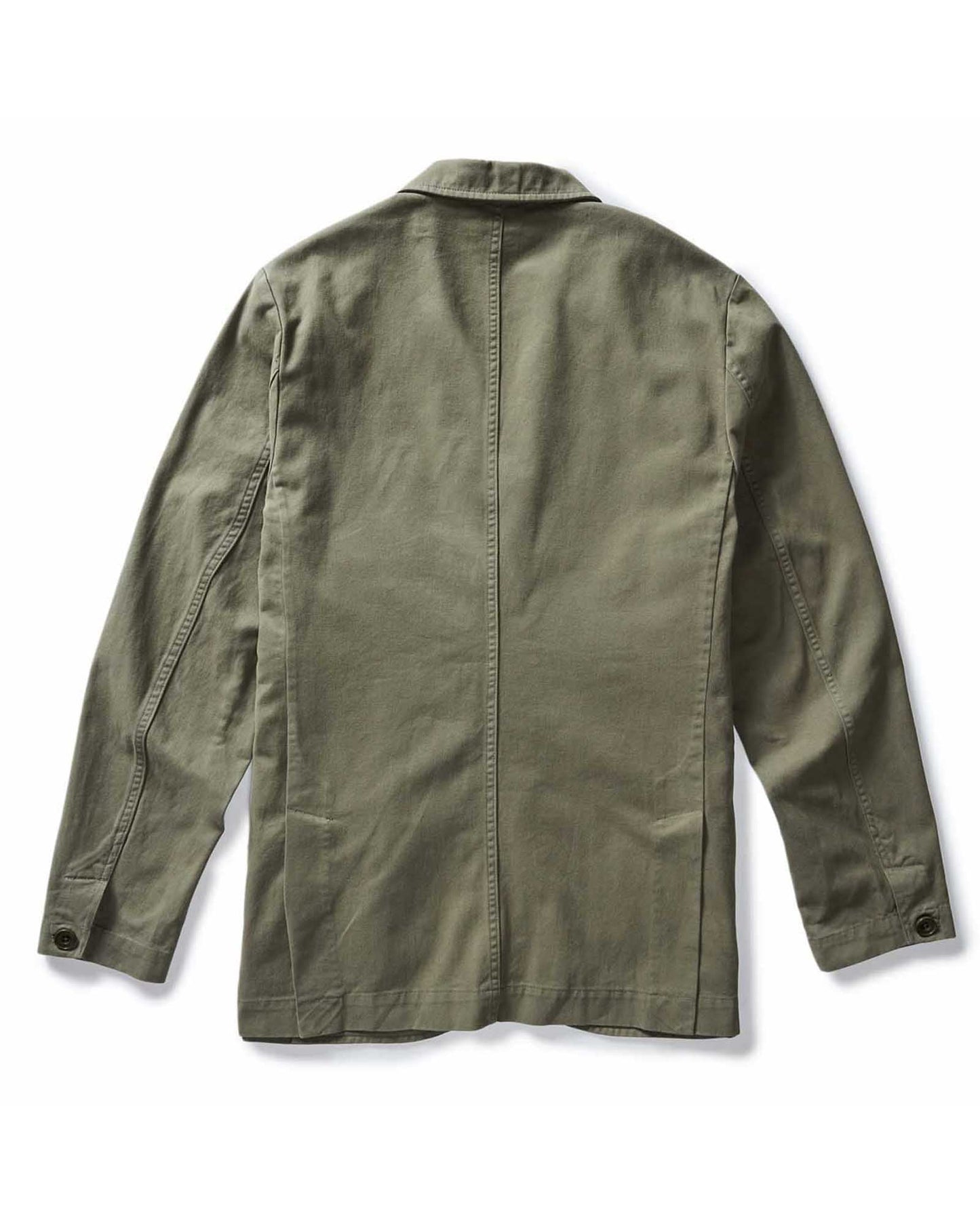 The Foundation Sportcoat in Organic Smoked Olive Twill