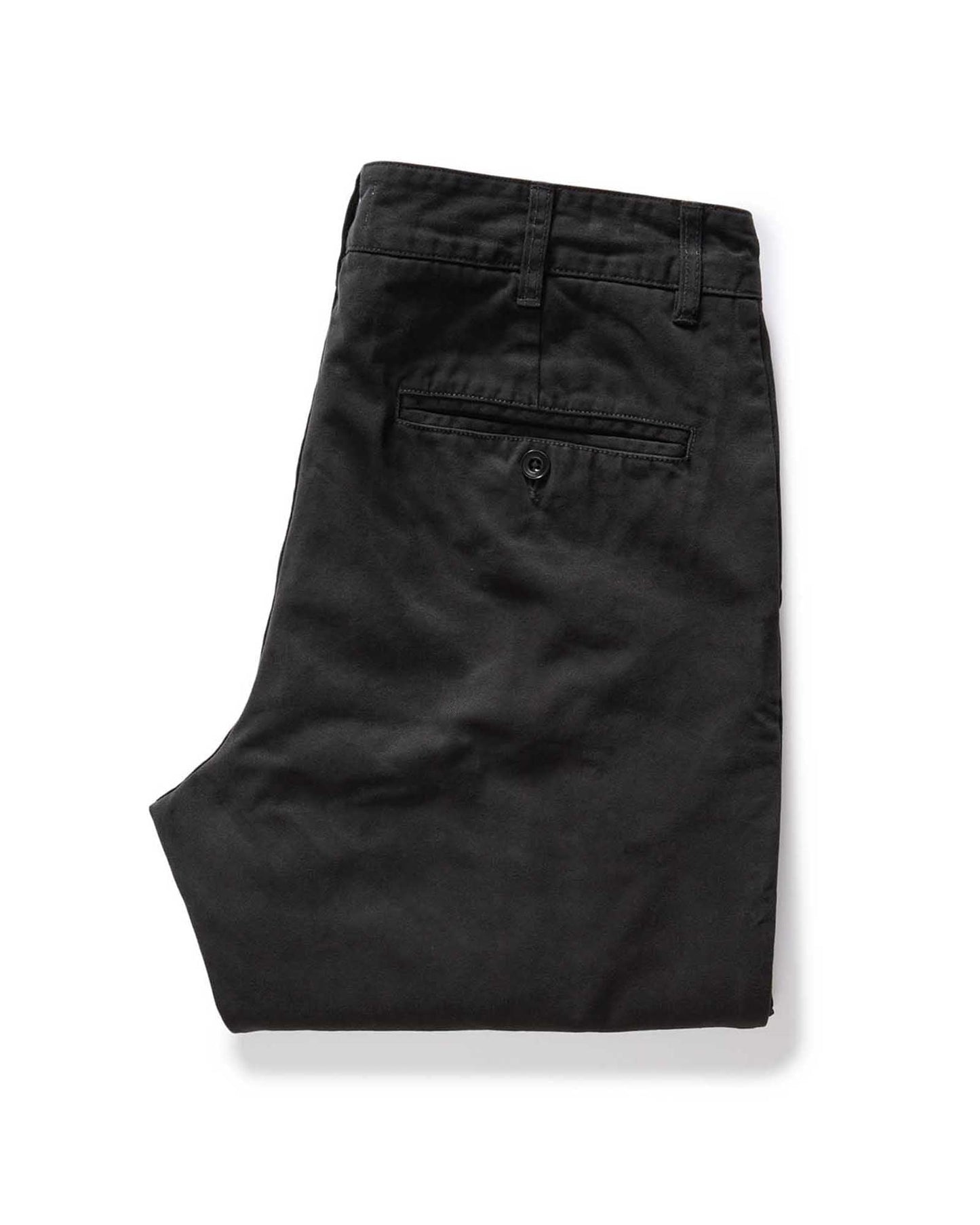 The Slim Foundation Pant in Organic Faded Black