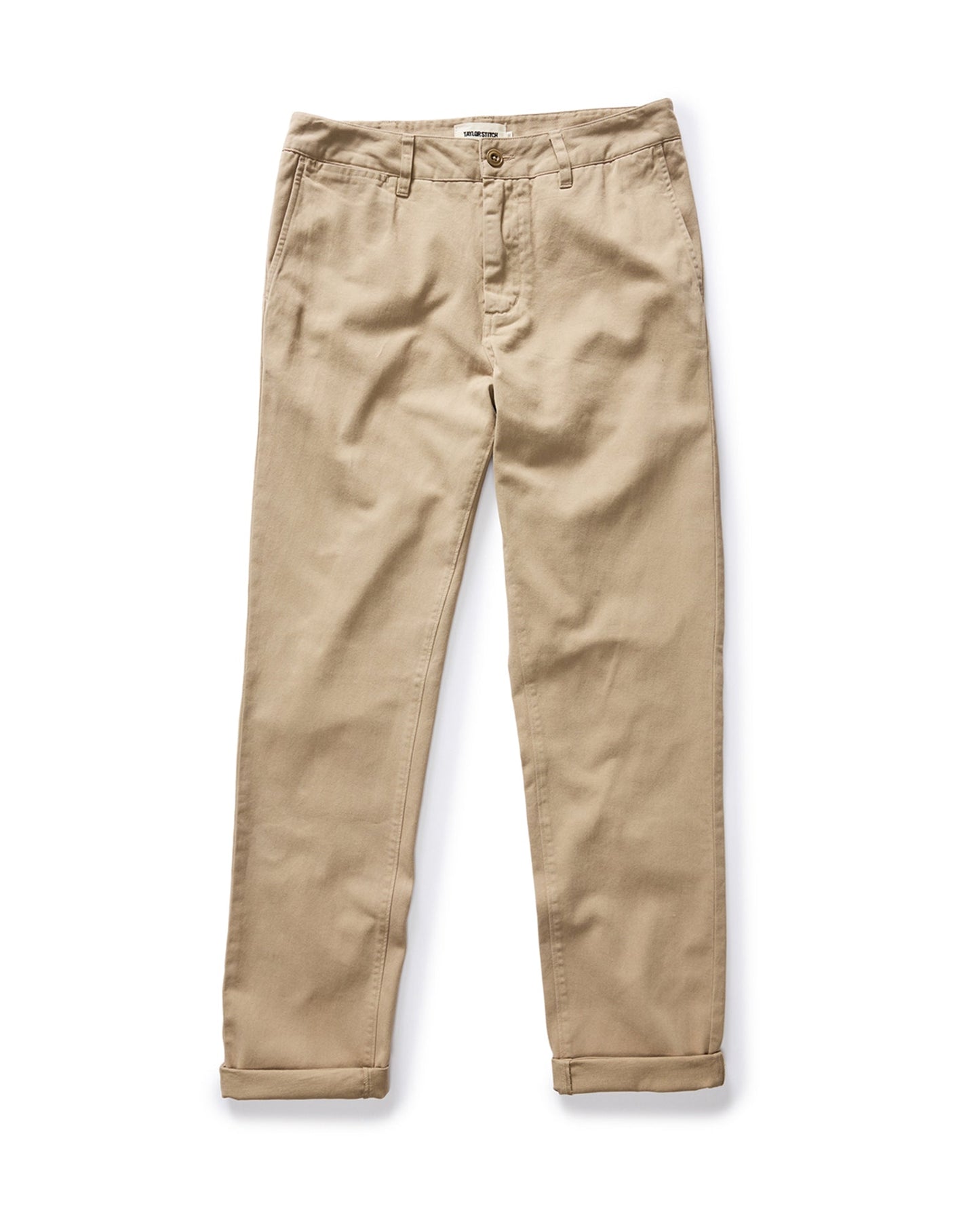 The Slim Foundation Pant in Organic Khaki