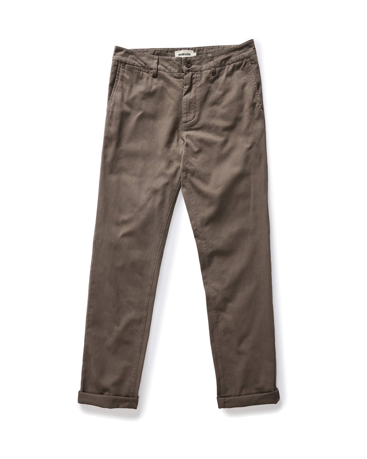 The Slim Foundation Pant in Organic Espresso