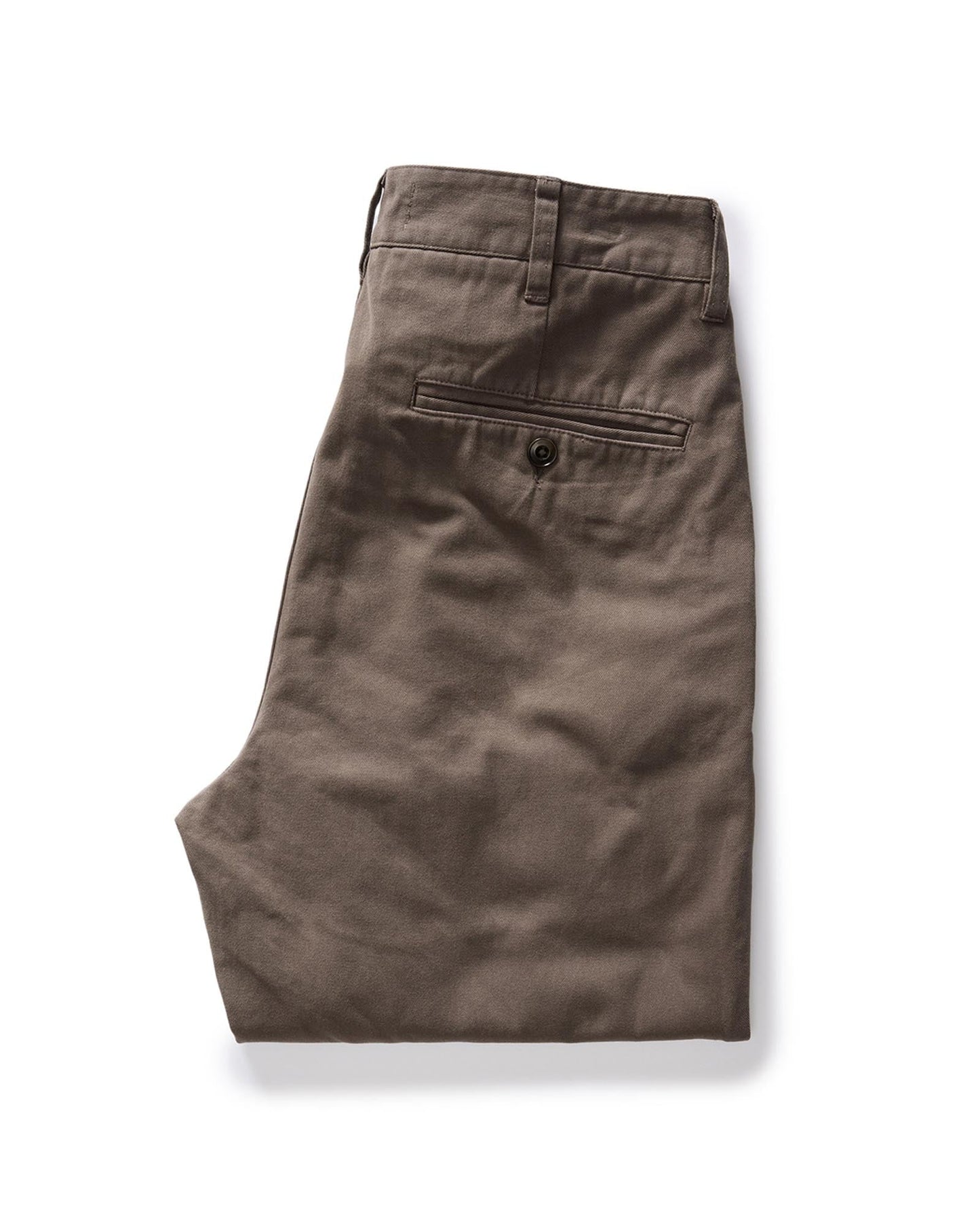 The Slim Foundation Pant in Organic Espresso