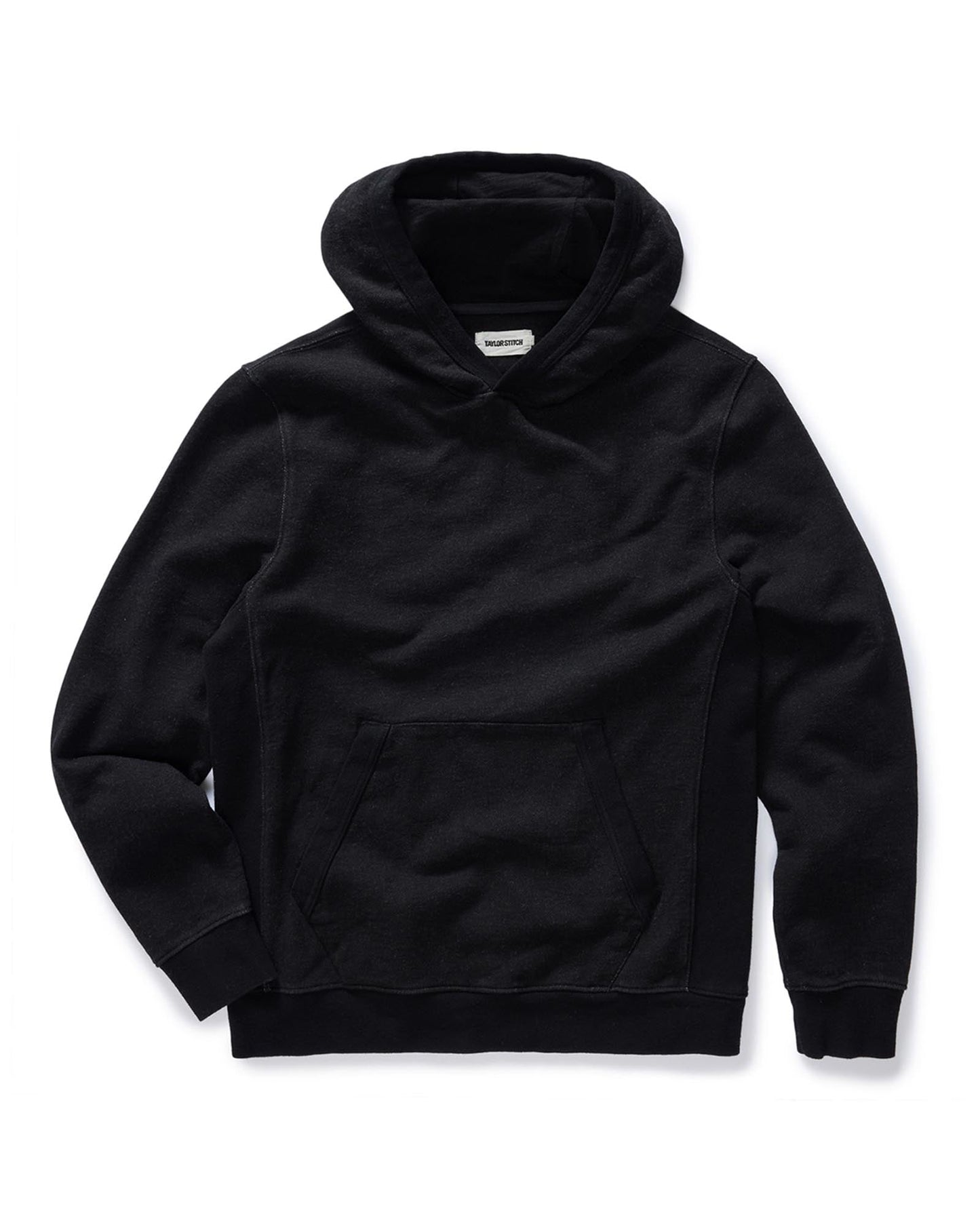 The Apres Hoodie in Black Indigo Terry