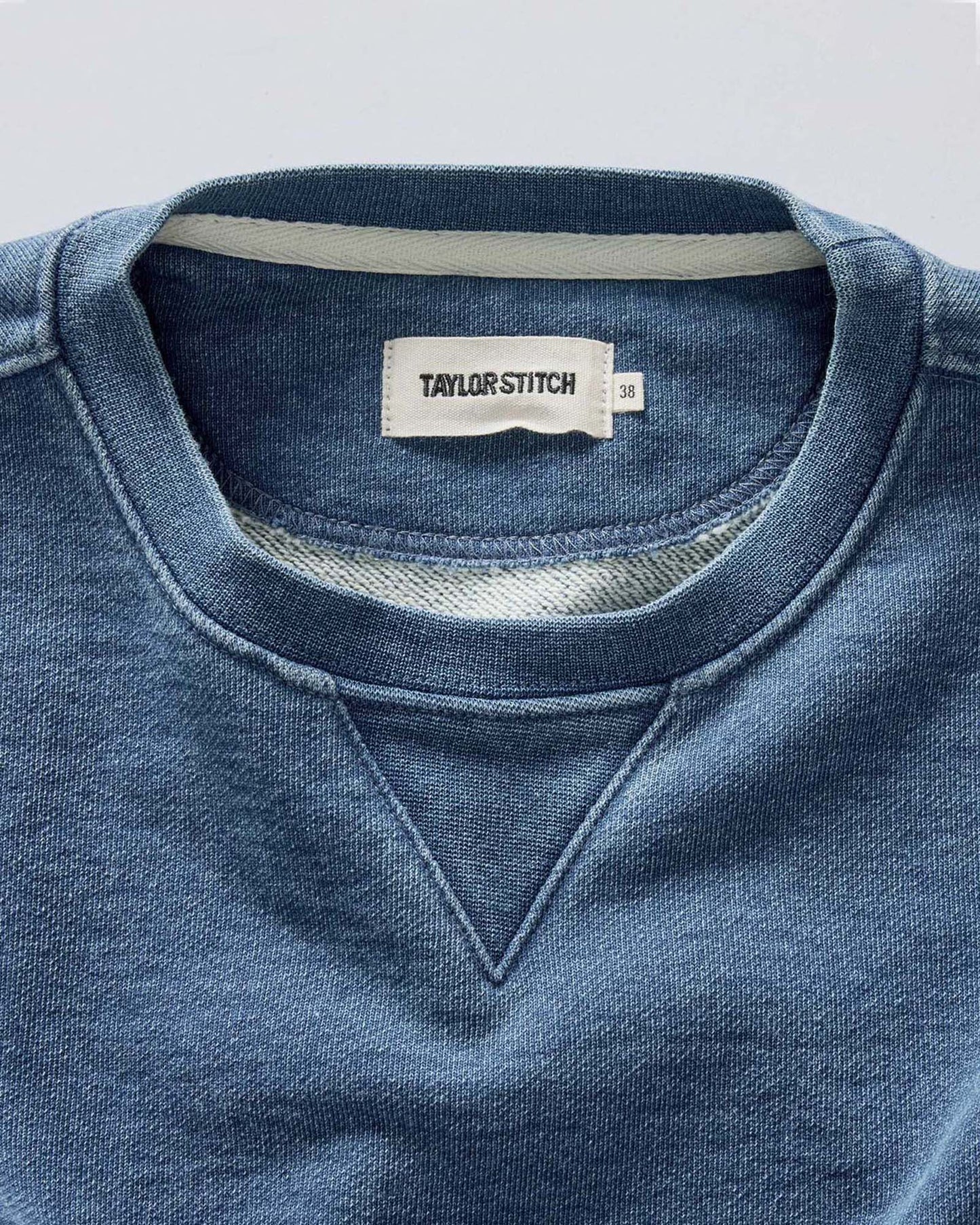 The Apres Crew in Washed Indigo Terry