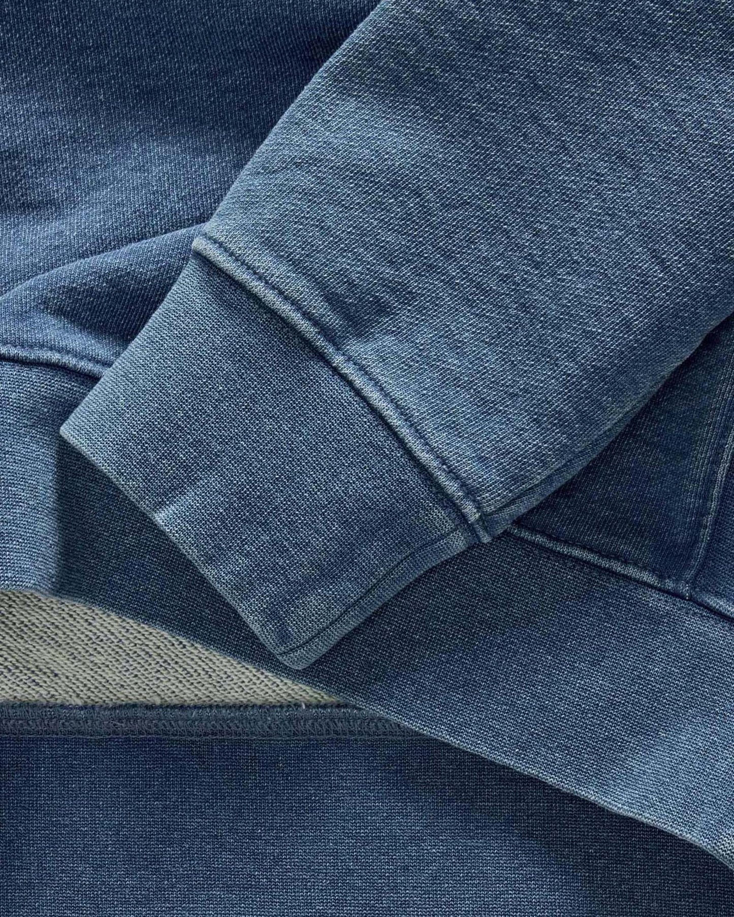 The Apres Crew in Washed Indigo Terry