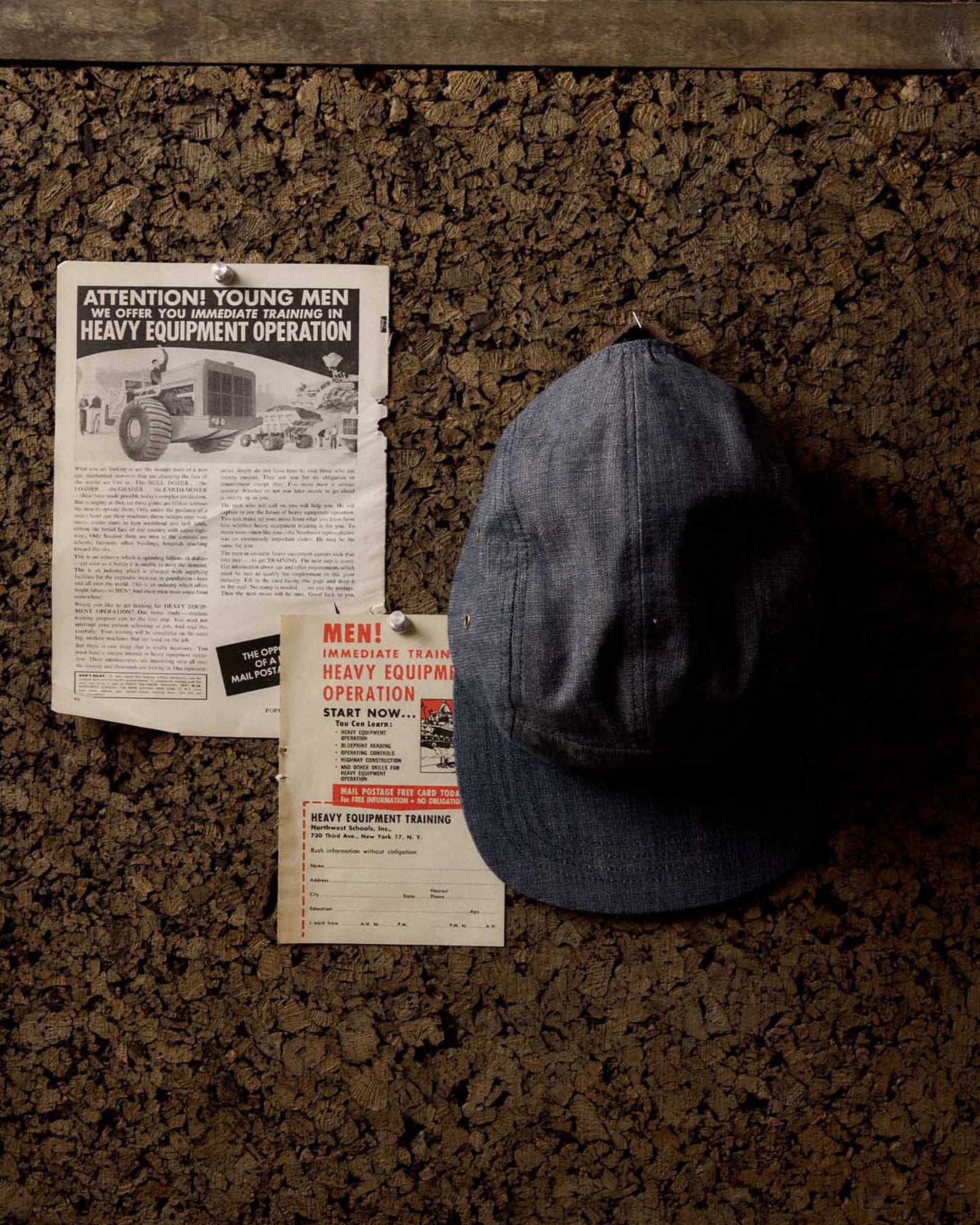 The 5-Panel Cap in Washed Indigo