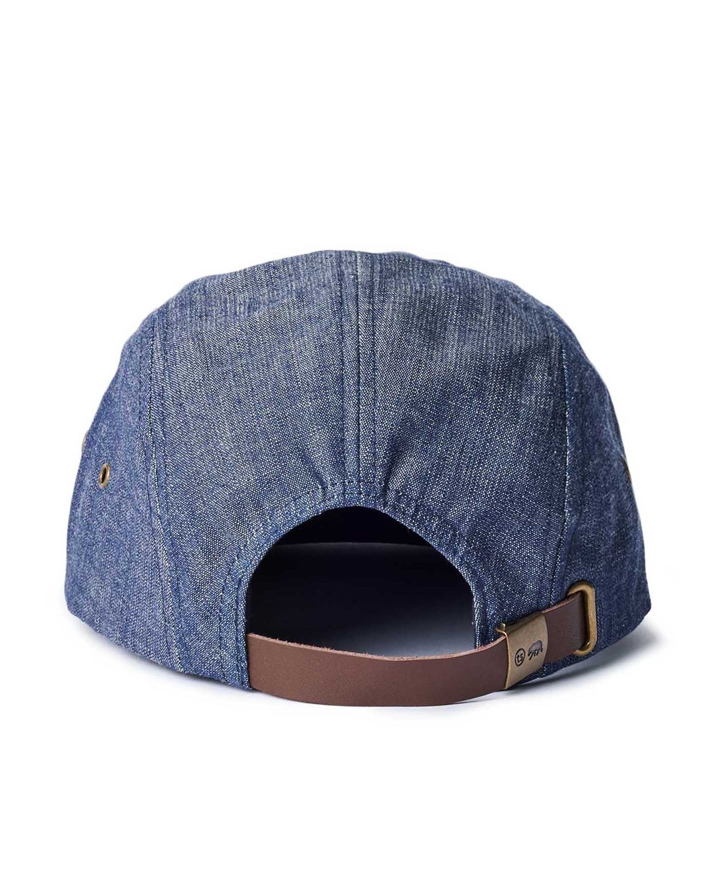The 5-Panel Cap in Washed Indigo