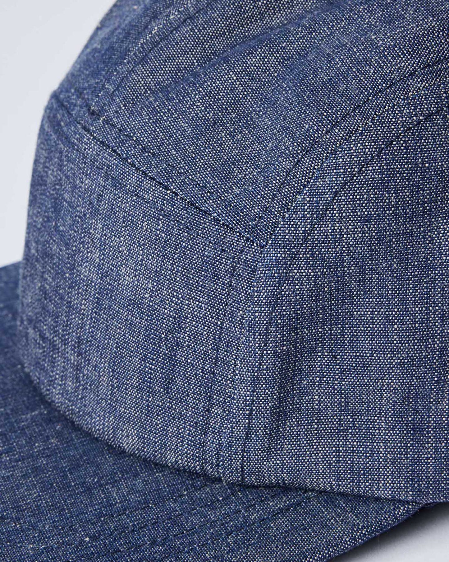 The 5-Panel Cap in Washed Indigo