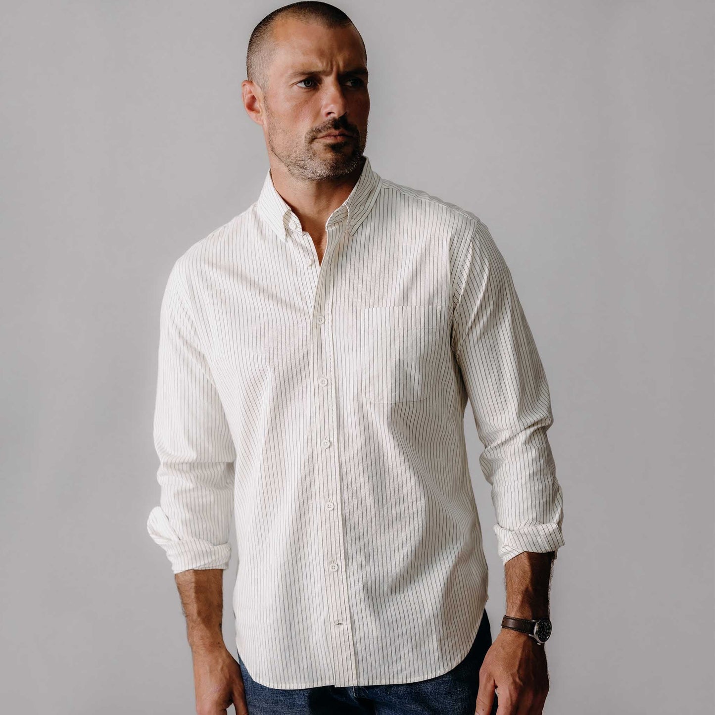 The Jack in Indigo Stripe
