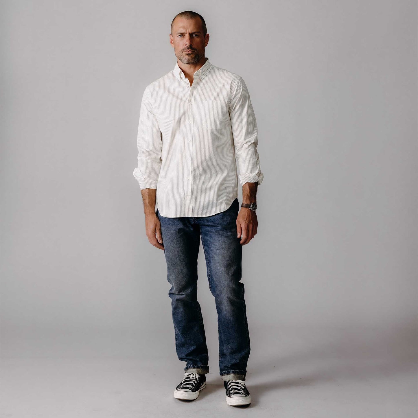 The Jack in Indigo Stripe