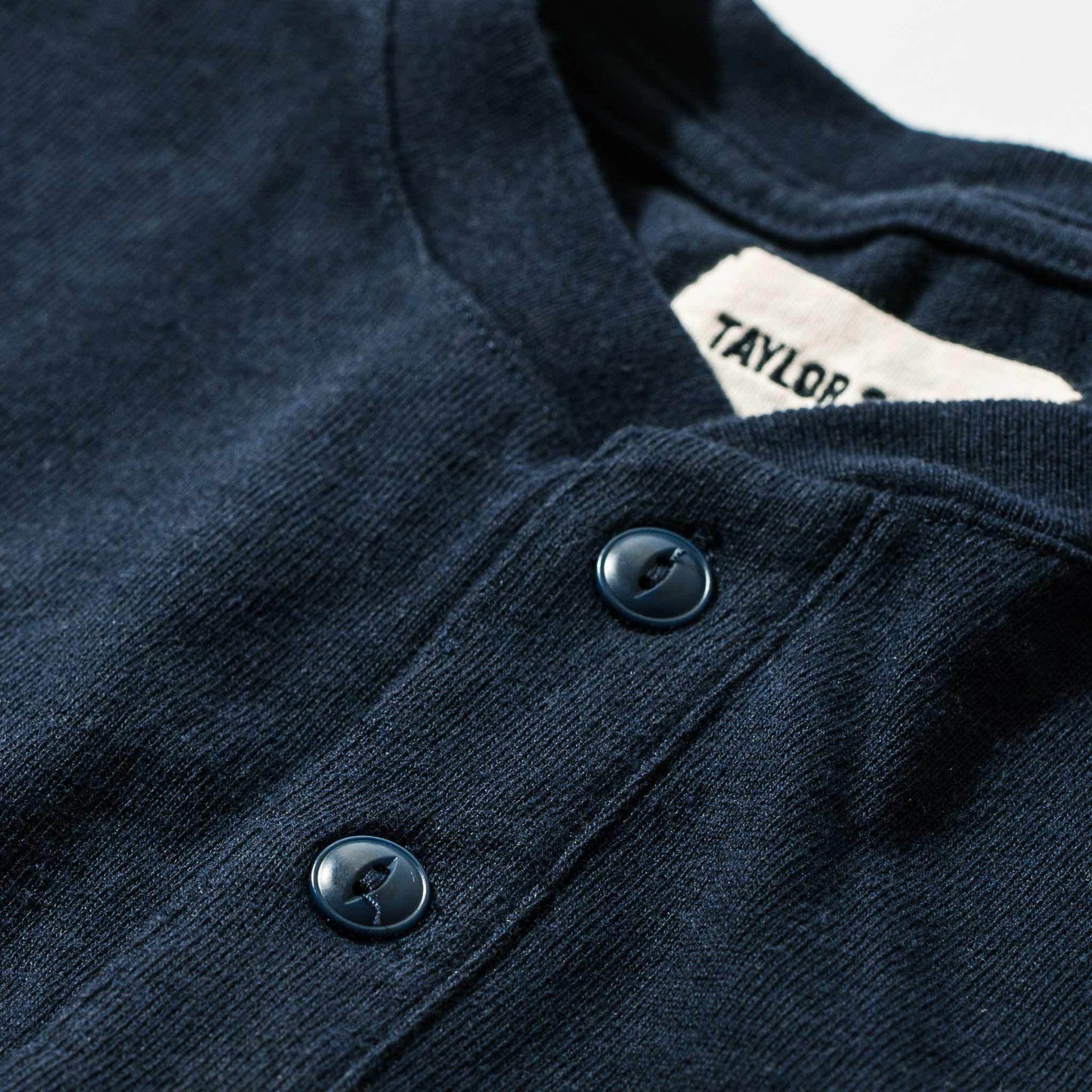 The Heavy Bag Henley in Navy