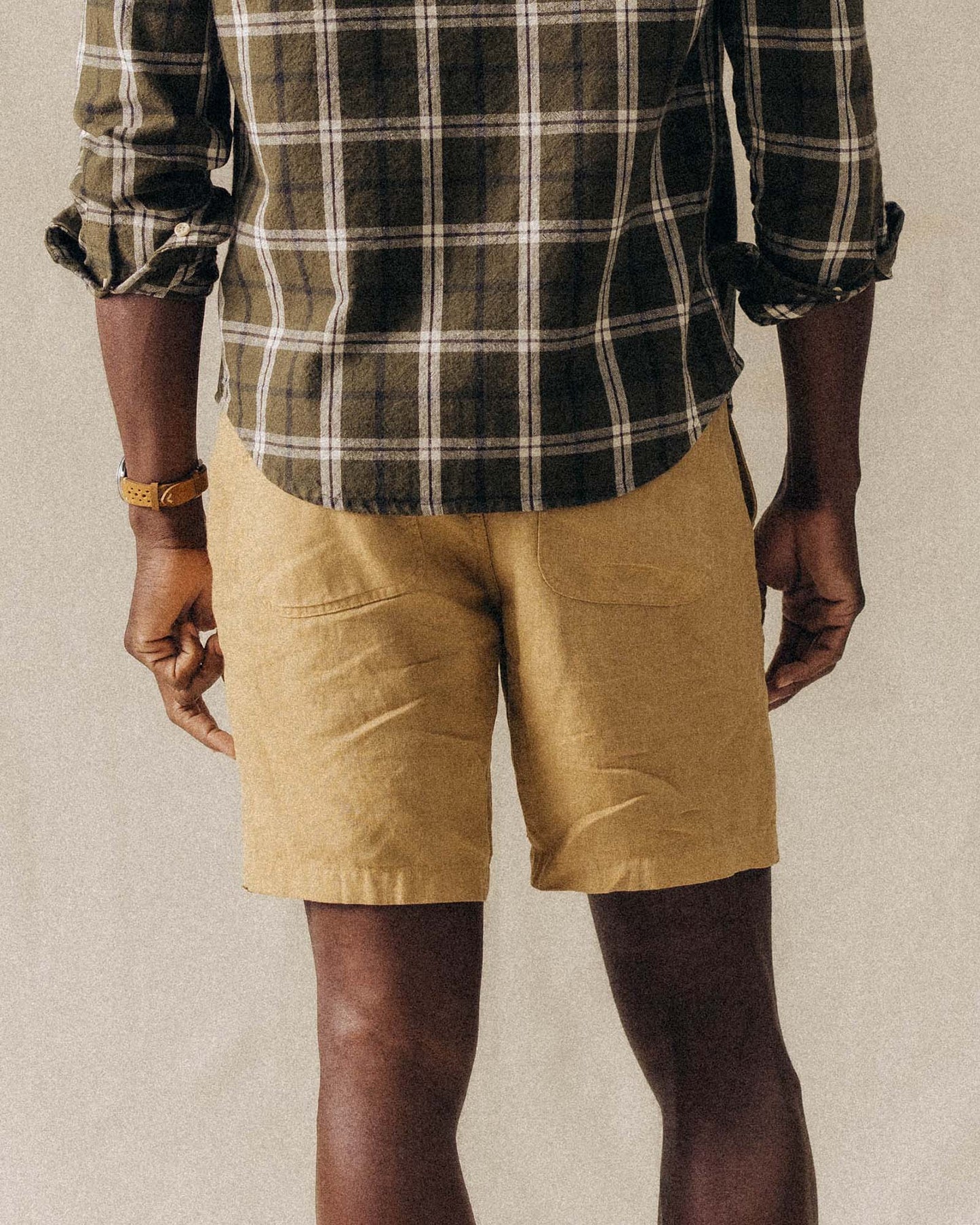 The Apres Short in Wheat Hemp
