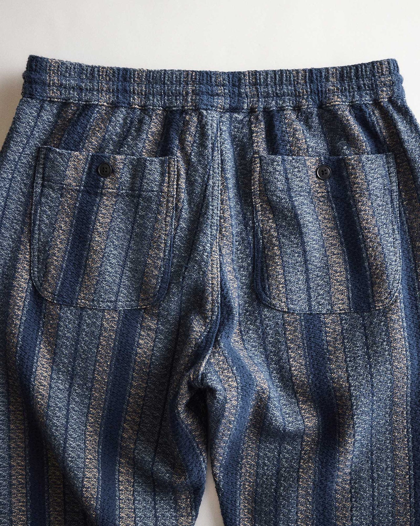 The Apres Pant in Marine Stripe