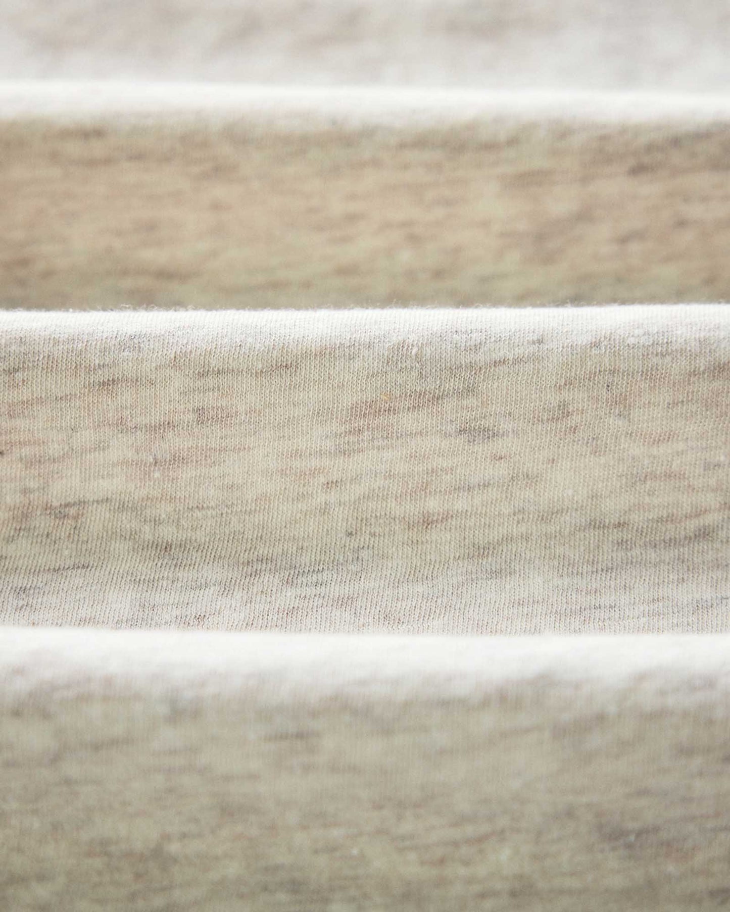 The Cotton Hemp Polo in Heather Oat