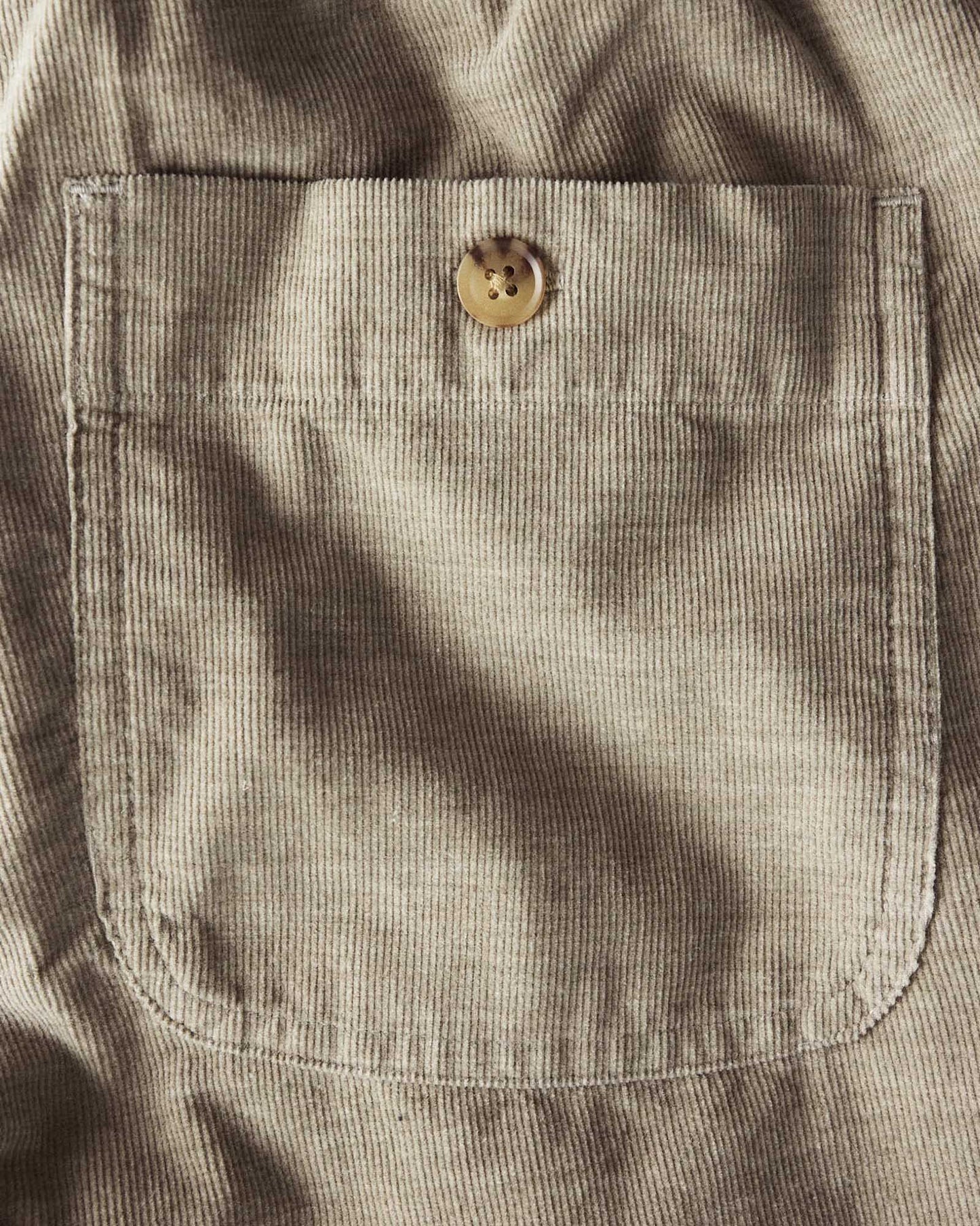 The Apres Short in Heather Moss Pincord