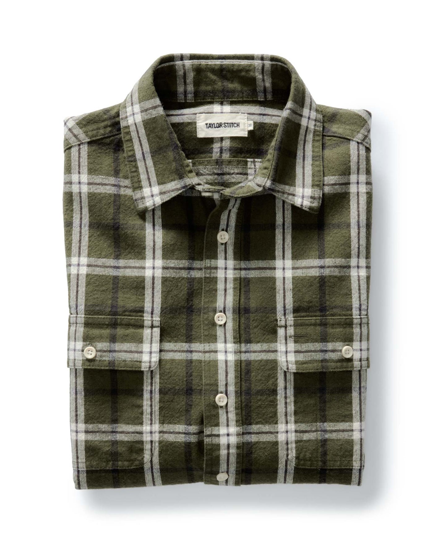 The Craftsman Shirt in Canteen Plaid Linen