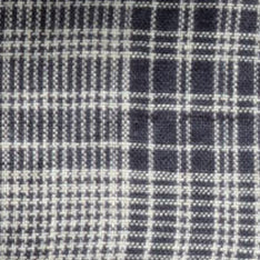 The Jack in Navy Plaid Linen