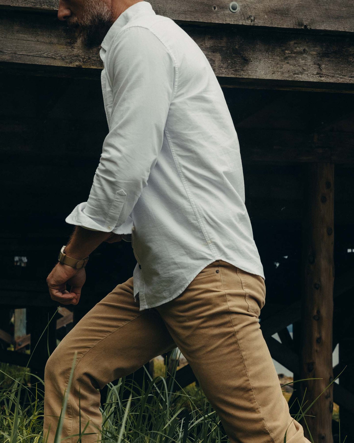 The Jack in White Everyday Oxford