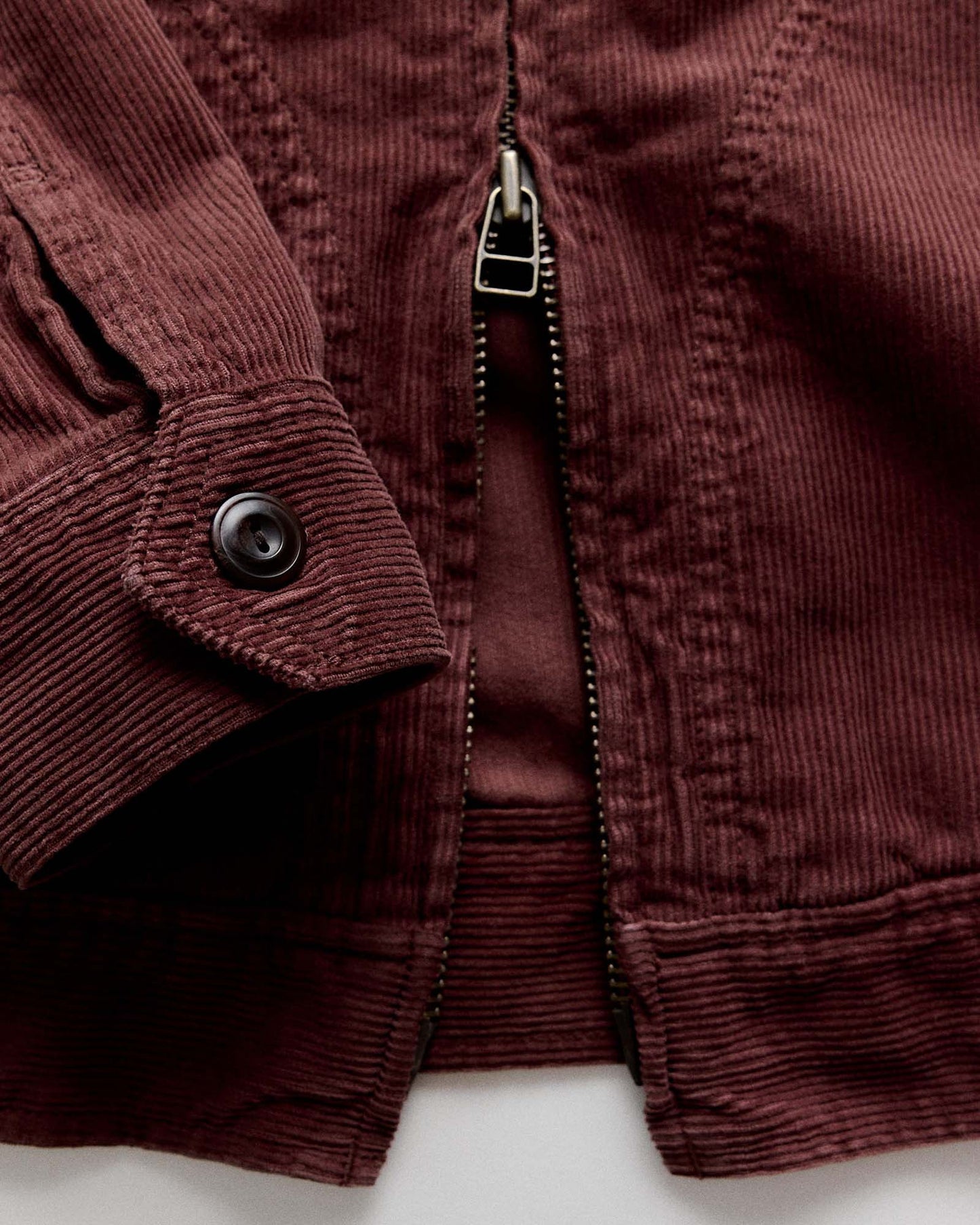 The Piston Jacket in Dried Cherry Corduroy