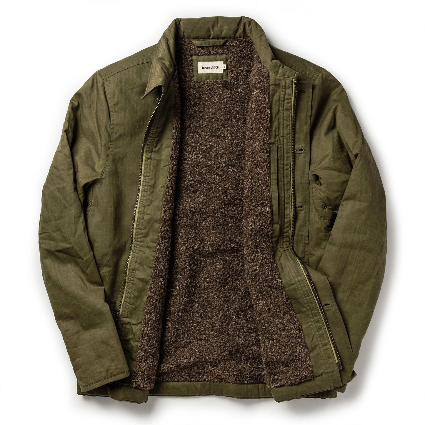 The Lined Watts Jacket in Olive
