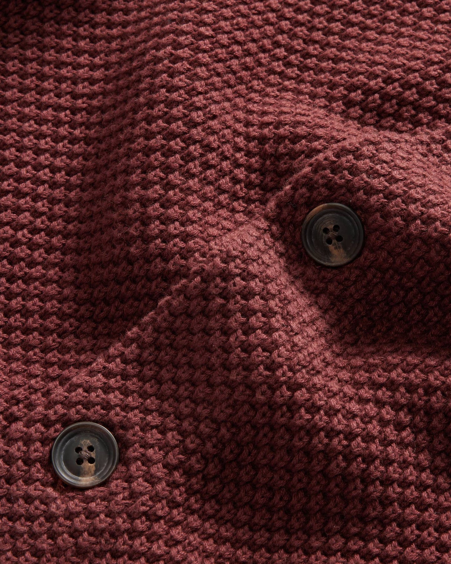 The Crawford Sweater in Black Cherry