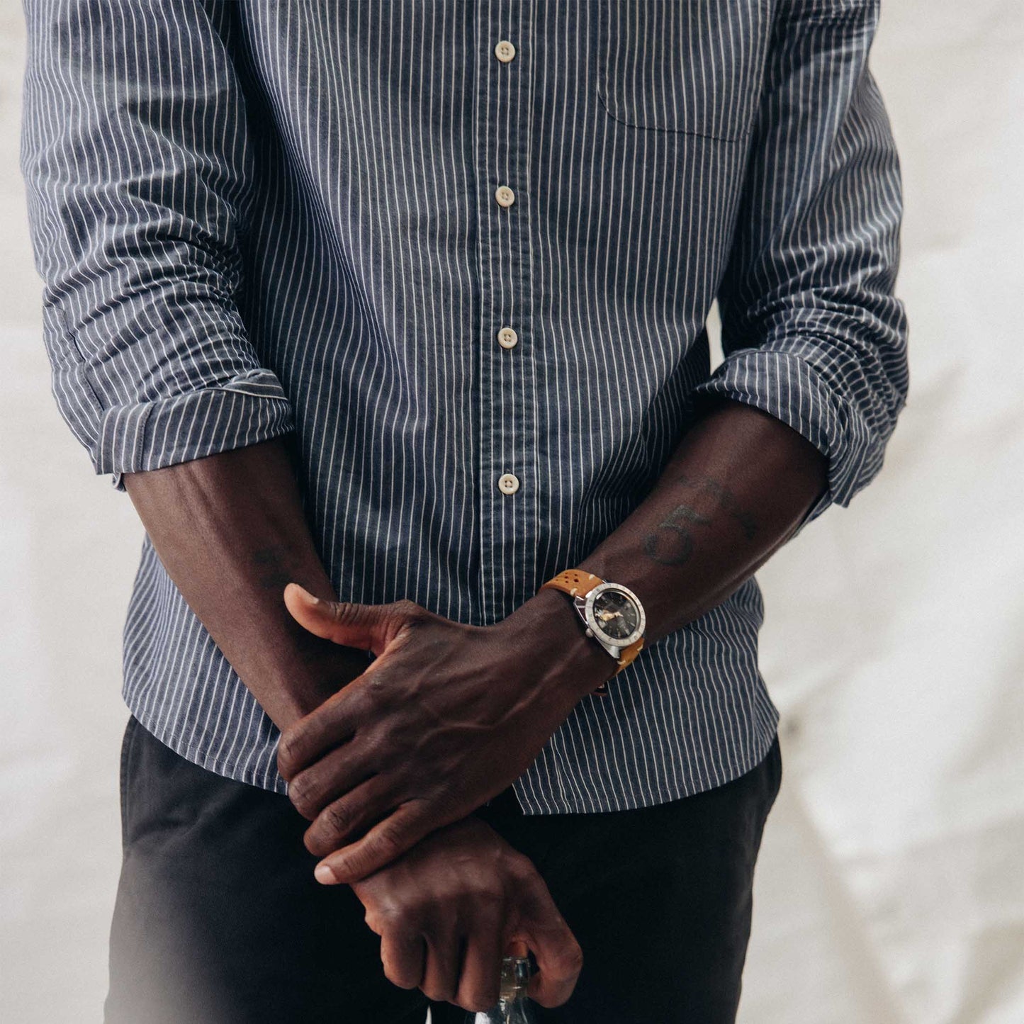 The Jack in Rinsed Indigo Stripe