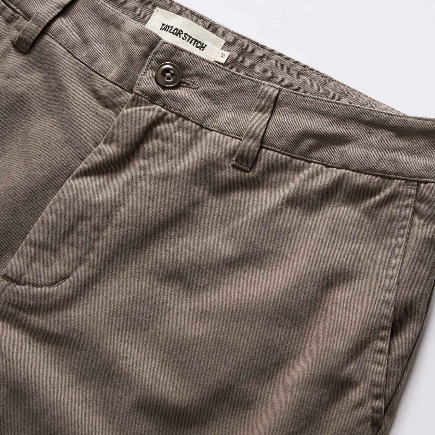 The Slim Foundation Pant in Organic Espresso