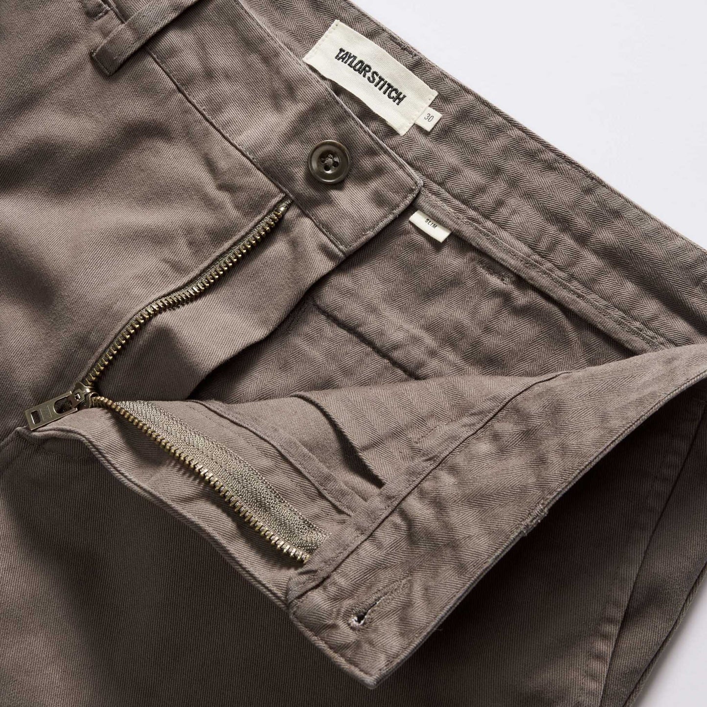 The Slim Foundation Pant in Organic Espresso