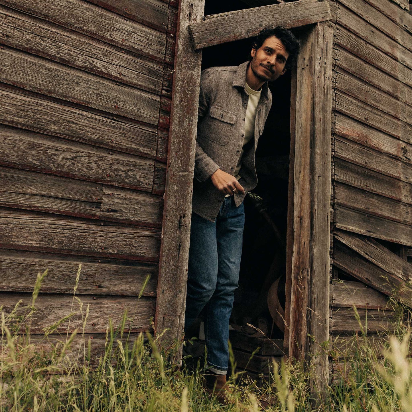 The Slim Jean in Mid Wash Organic Selvedge