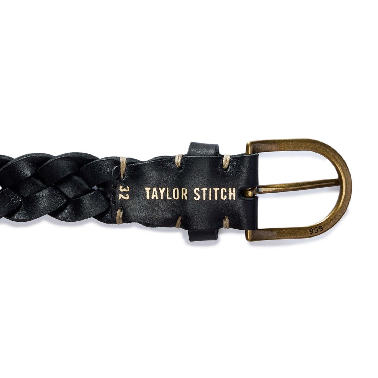 The Braided Belt in Black