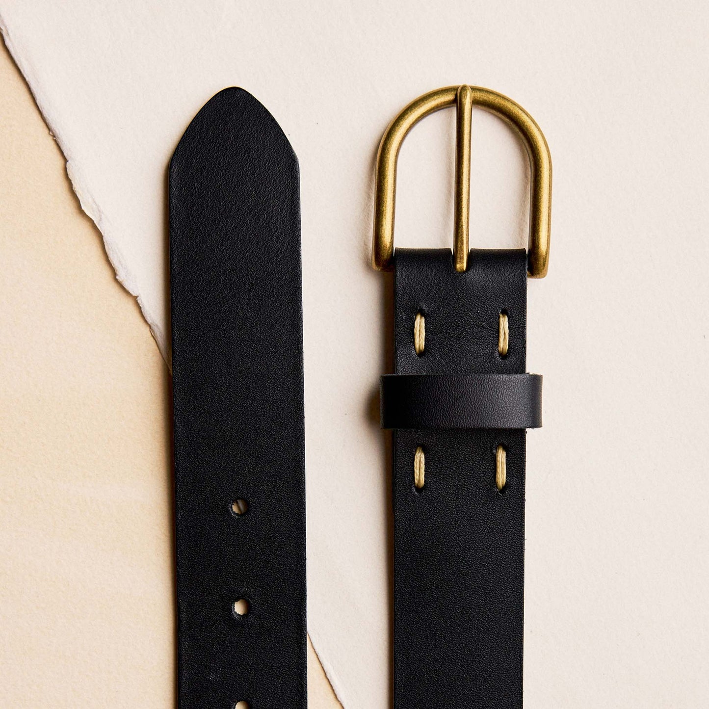 The Foundation Belt in Black