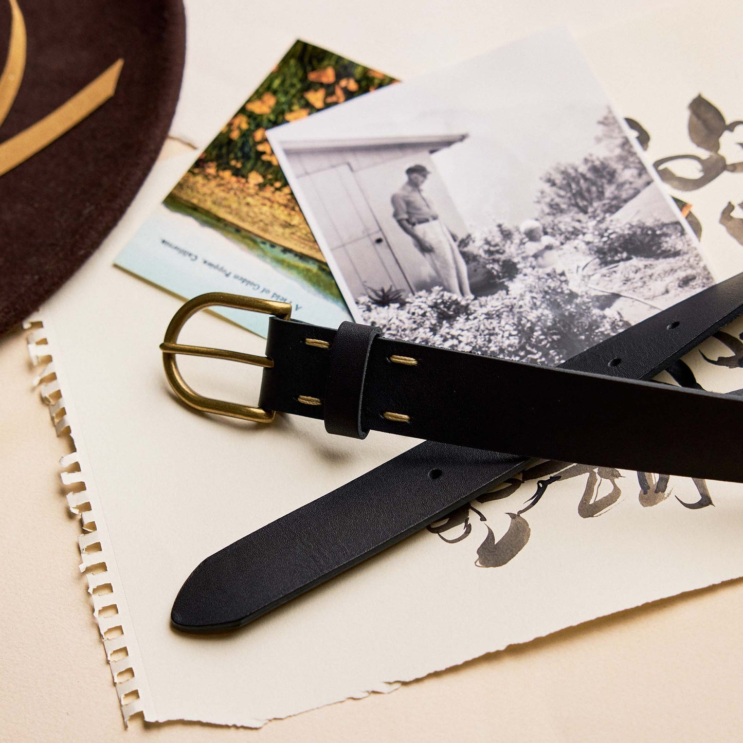 The Foundation Belt in Black
