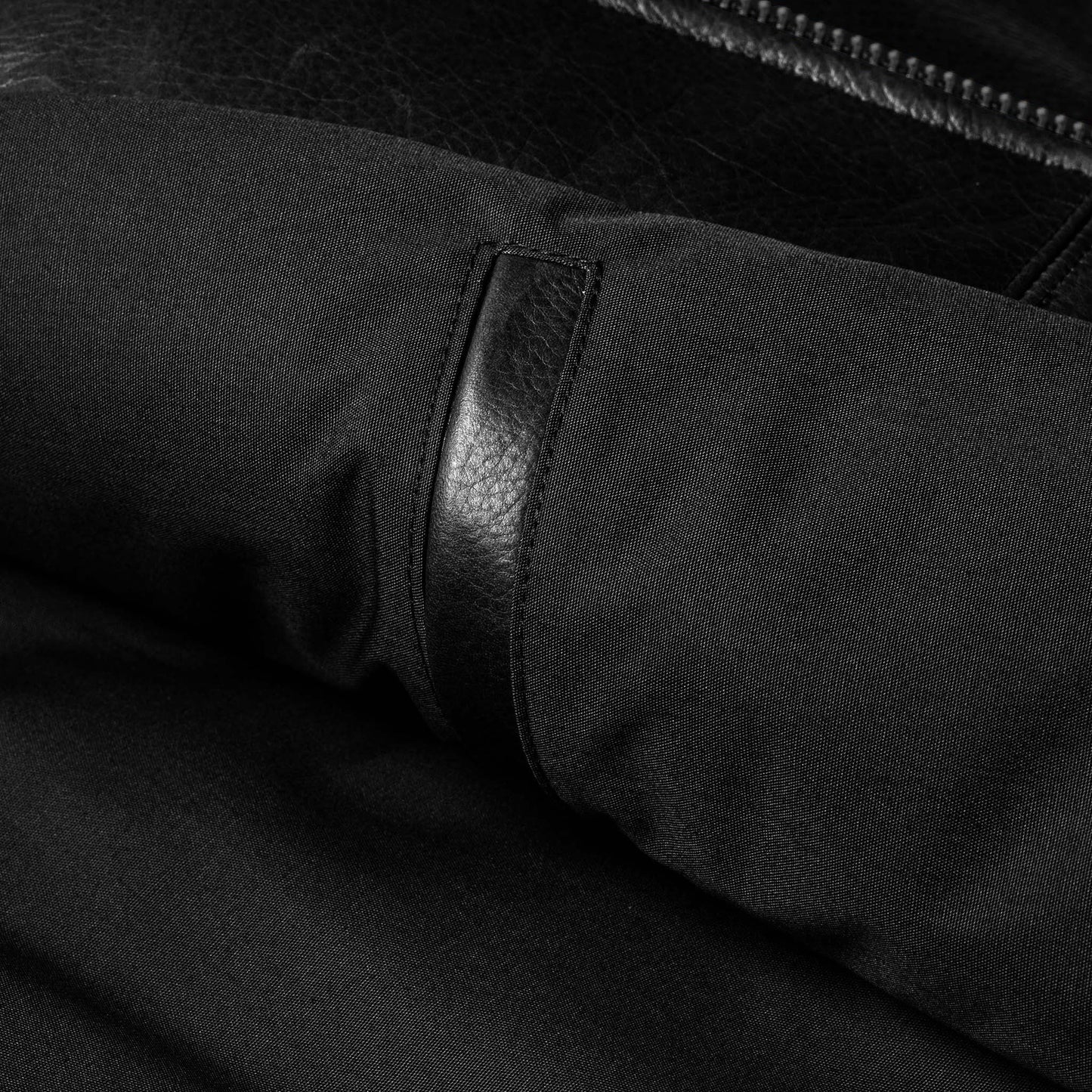 The Moto Jacket in Black Steerhide