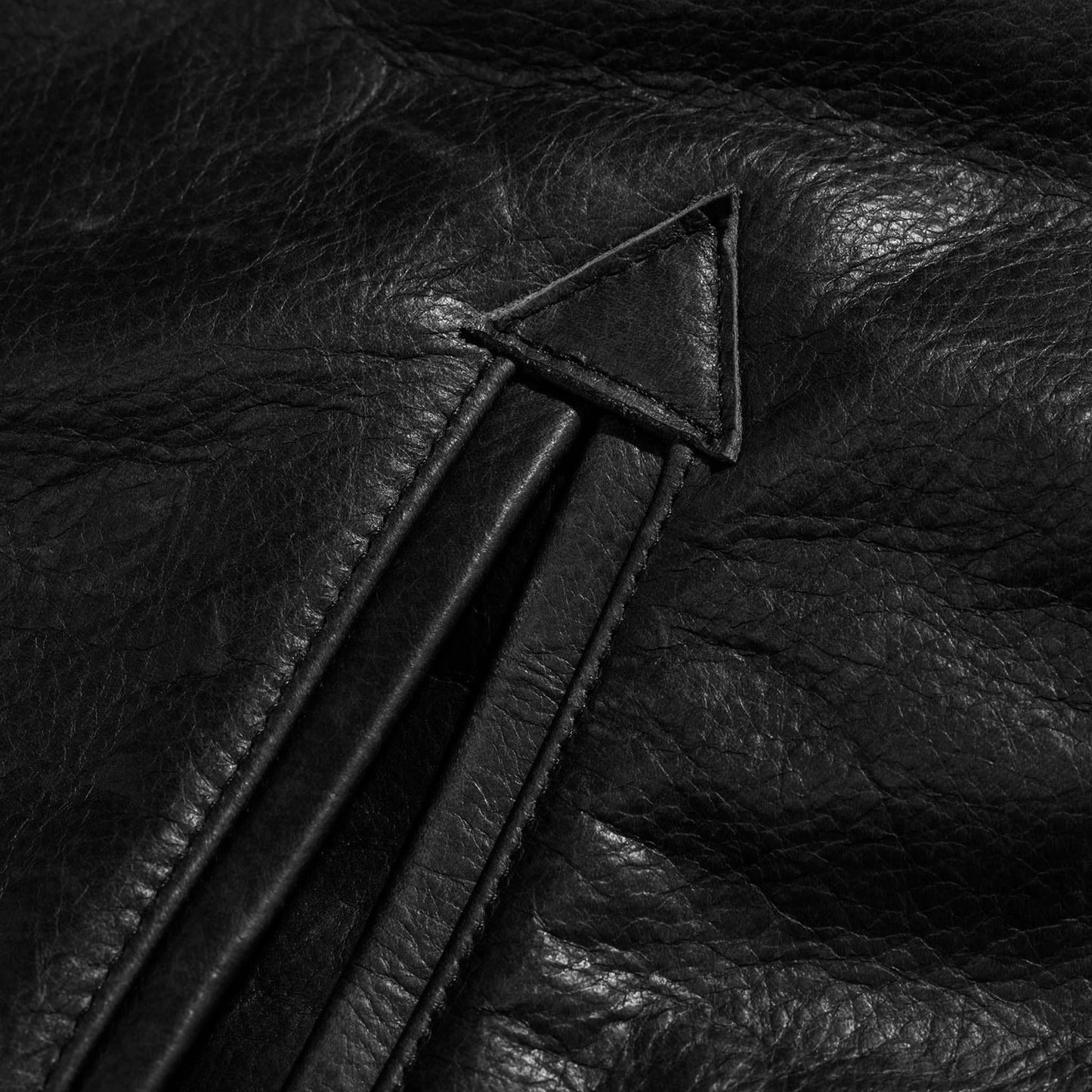 The Moto Jacket in Black Steerhide