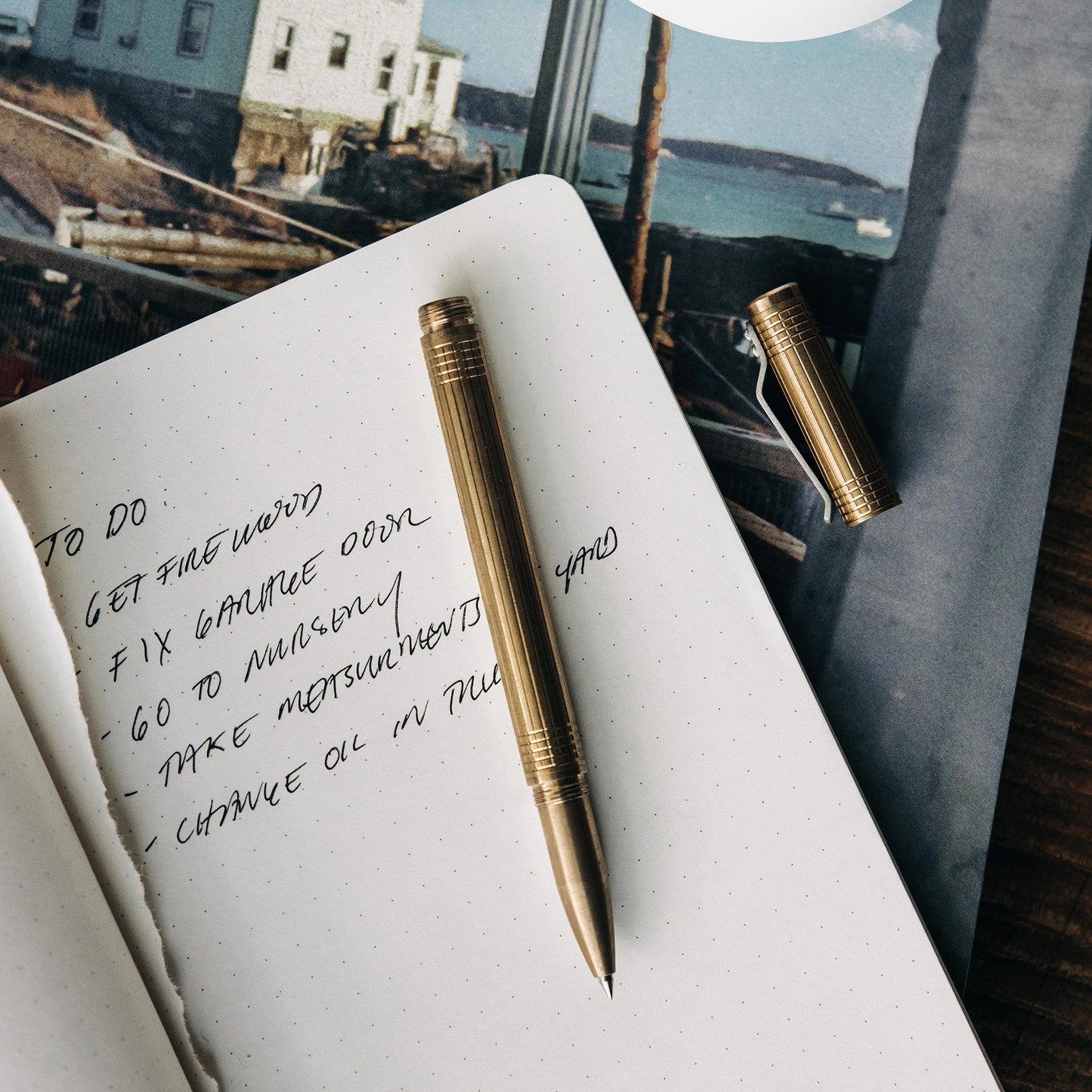 The Pen in Brass