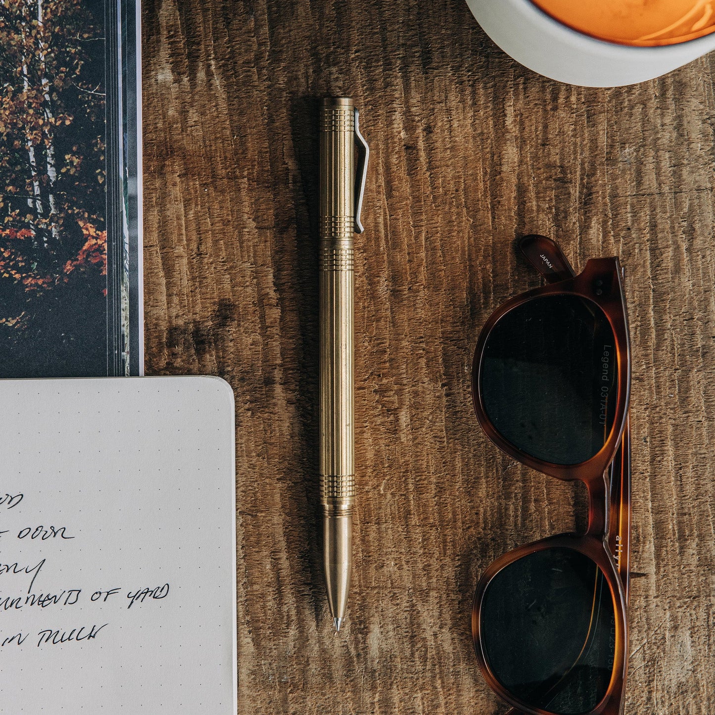 The Pen in Brass