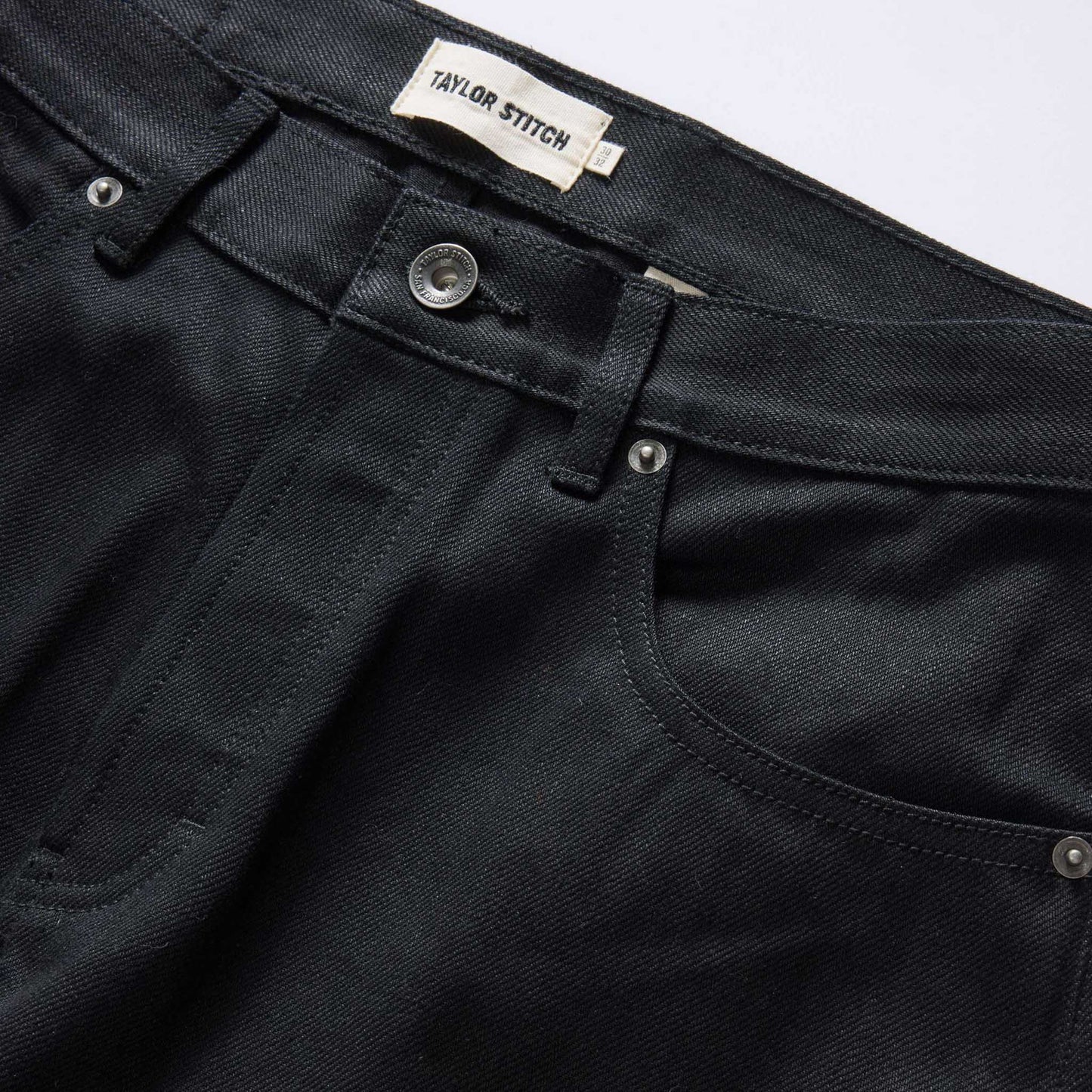 The Democratic Jean in Rigid Black Organic Selvedge