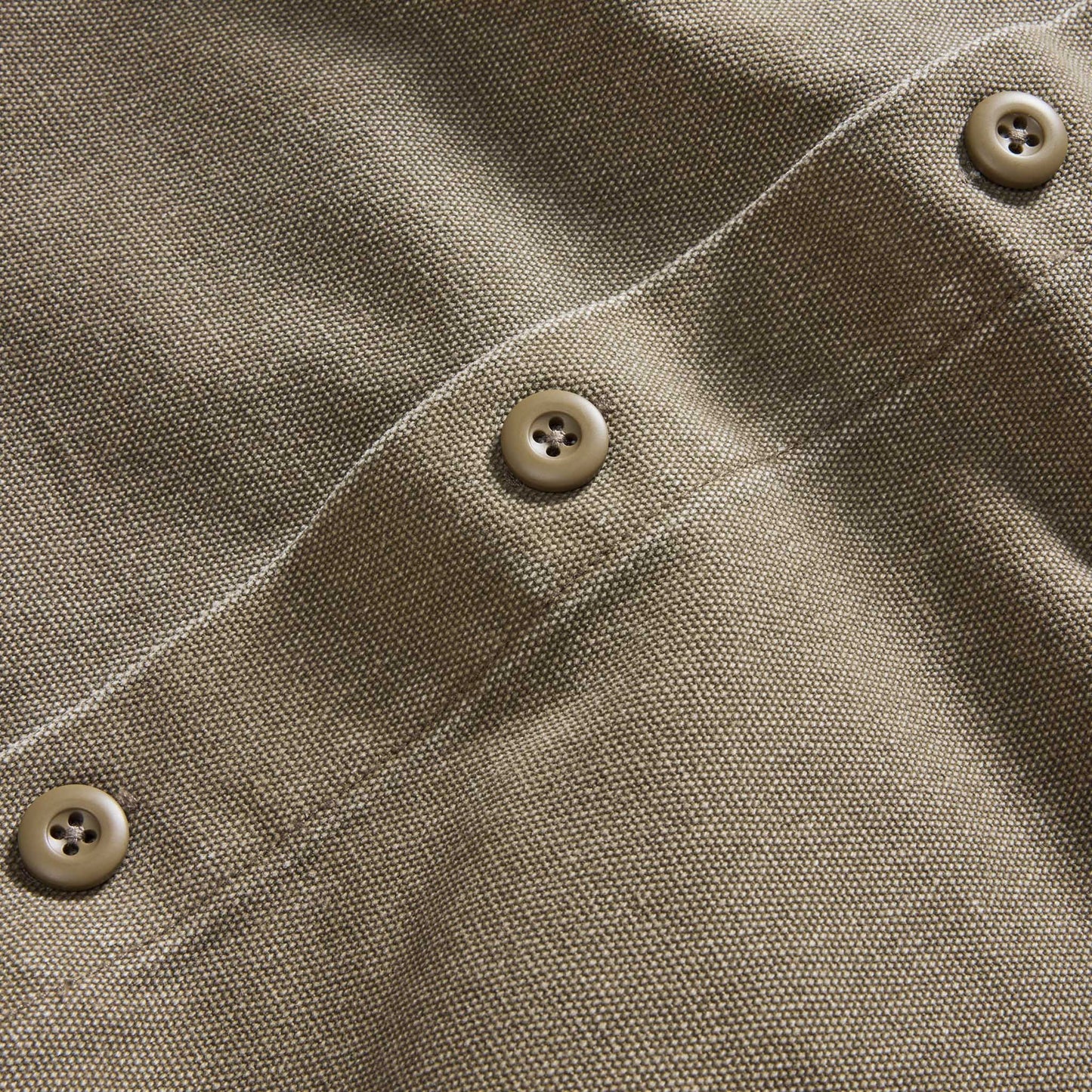 The Shop Shirt in Stone Chipped Canvas