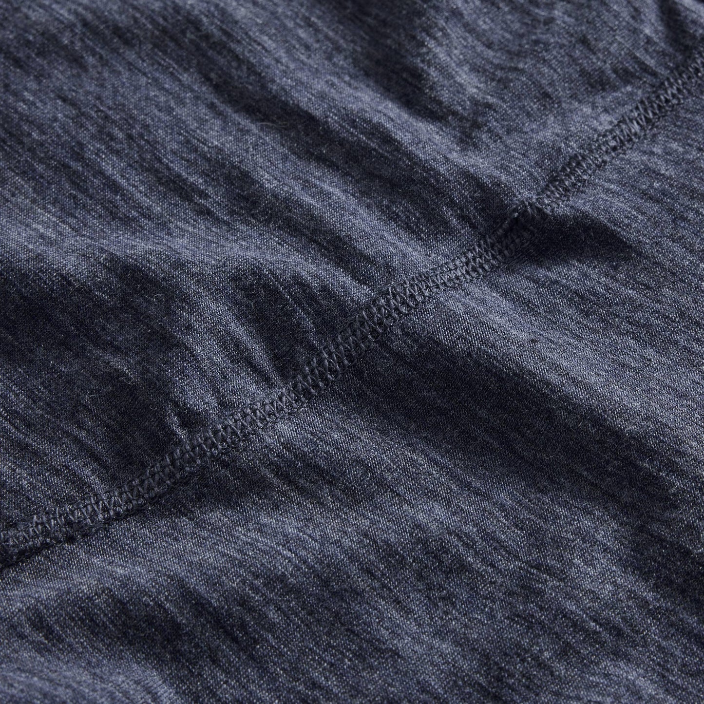 The Merino Boxer in Heather Navy