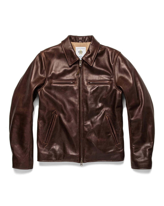 The Moto Jacket in Espresso Steerhide