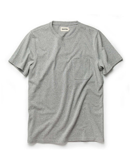 The Heavy Bag Tee in Aluminum
