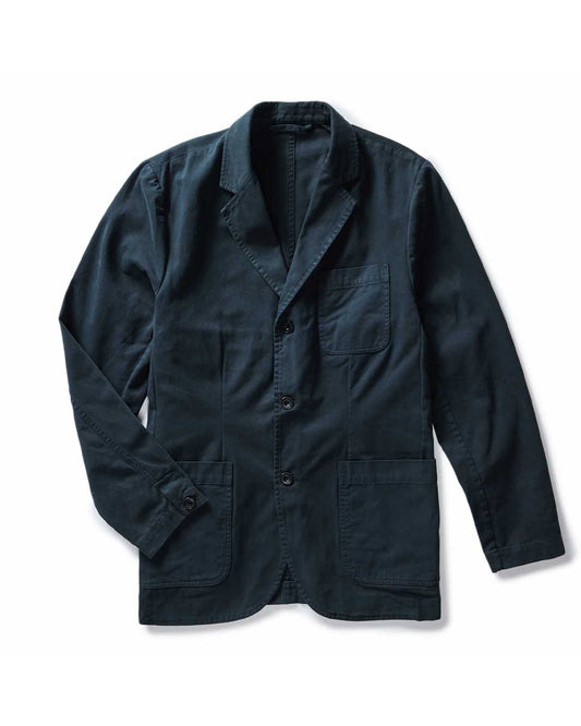 The Foundation Sportcoat in Organic Navy Twill