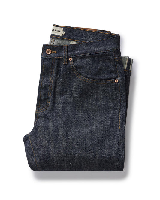 The Slim Jean in Rigid Organic Selvedge