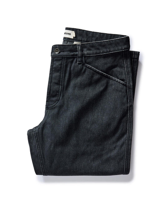 The Camp Pant in Coal Chipped Canvas