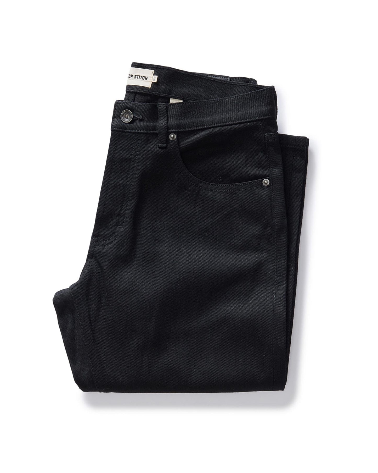 The Democratic Jean in Rigid Black Organic Selvedge