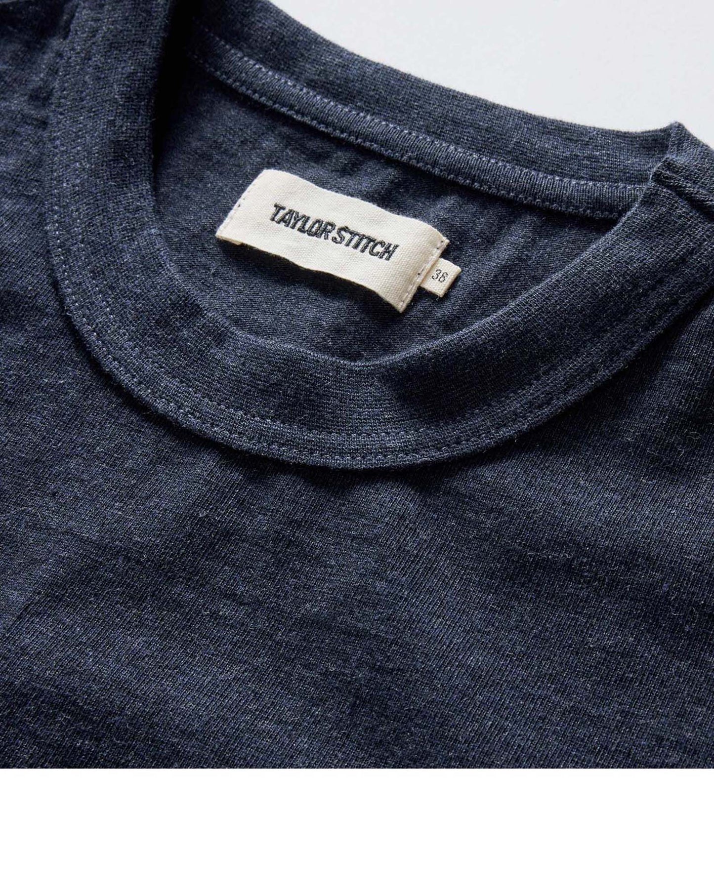 The Organic Cotton Shop Tee in Navy Twist